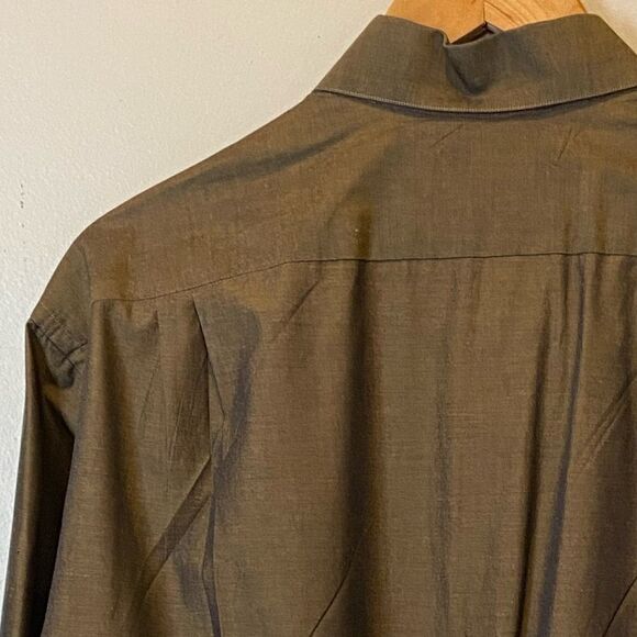 BOSS Hugo Boss  tailored smart casual button down long sleeves shirt 17.5(34-35) - Picture 4 of 7